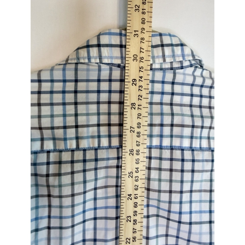 Rodd & Gunn Shirt Mens S Blue Gingham Plaid Sports Fit Long Sleeve Button Down - Picture 12 of 14